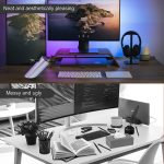 KayYuki Office Modern Art Pen Holder Aluminum Alloy Tilt Pen Holder Handicraft Office Desktop Accessories Pencil Cup Office Storage Pen Cup(Silver) - Image 5
